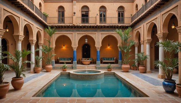 Médina de marrakech : pourquoi certains riads de luxe séduisent plus que d'autres